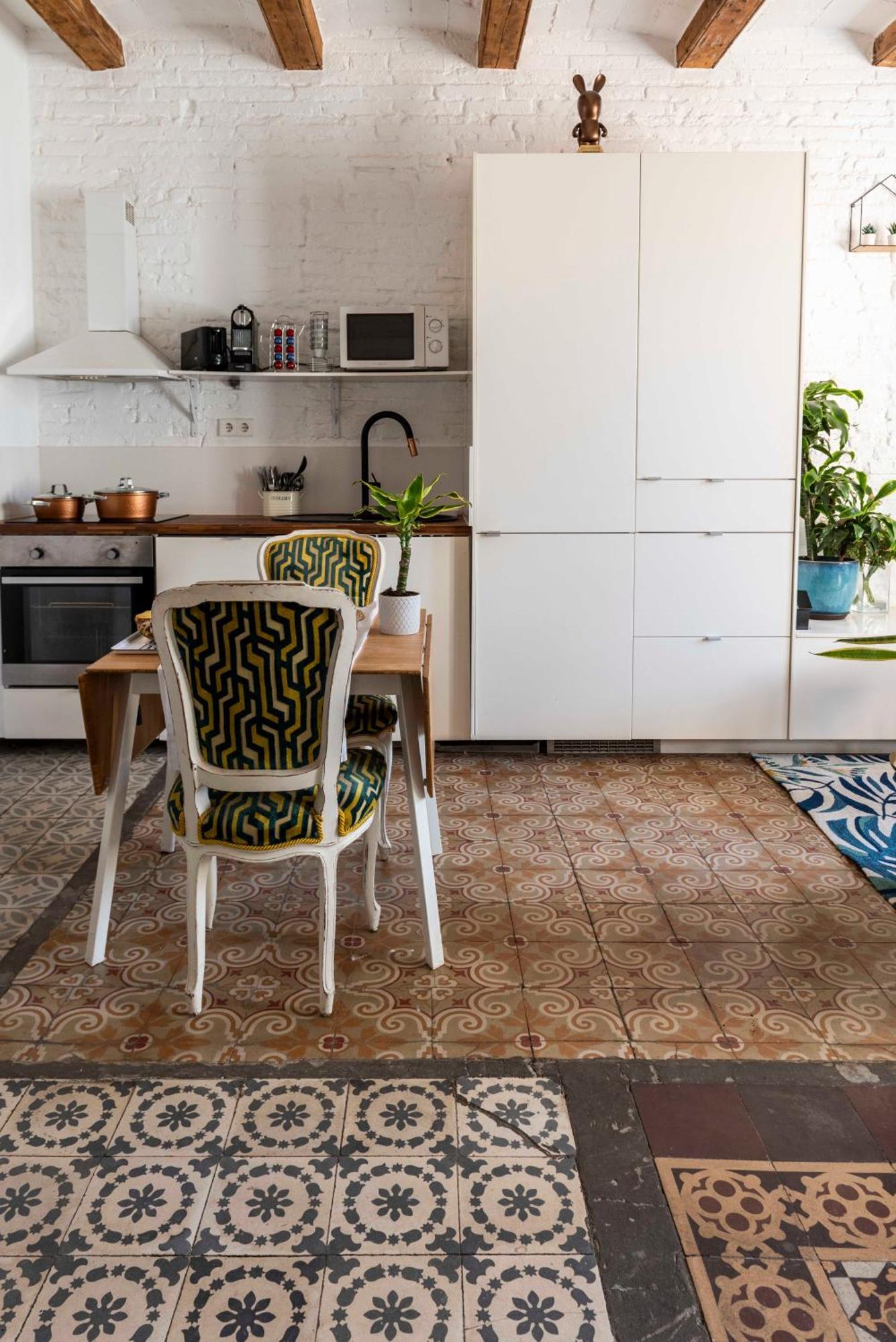 ברצלונה Enchanting 2 Bedroom Flat With Terrace Near Placa Espanya מראה חיצוני תמונה